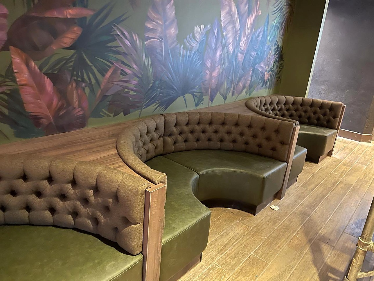 Booth seating by Zamaratti