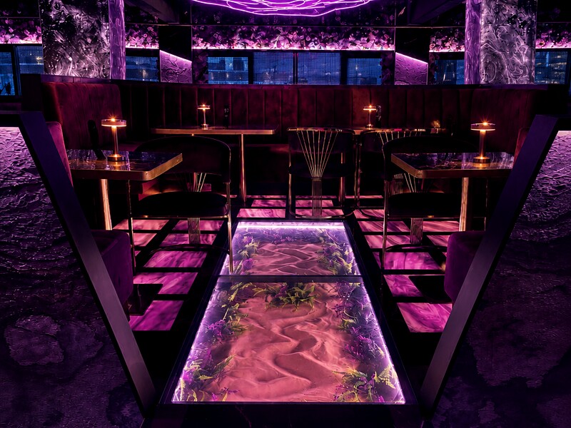 Nightclub interior