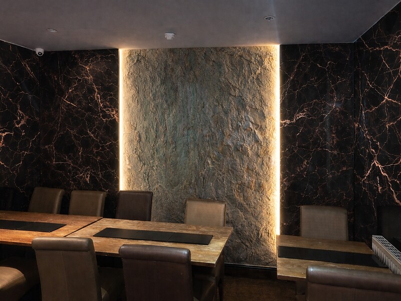 Stone meeting room