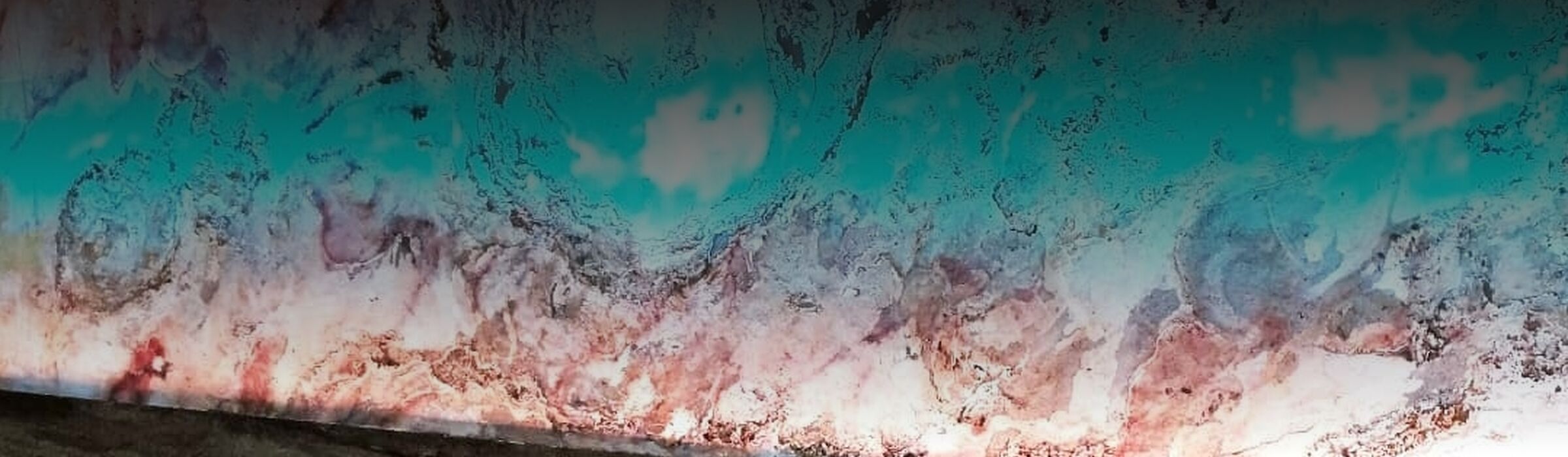 Backlit translucent stone feature wall
